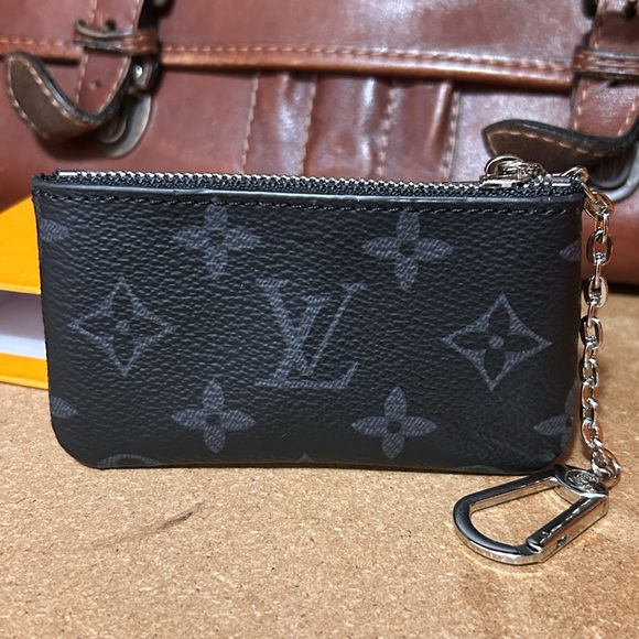 Louis Vuitton LV Monogram Cles Key Case Coin Purse Pouch Wallet - Picture 4 of 5